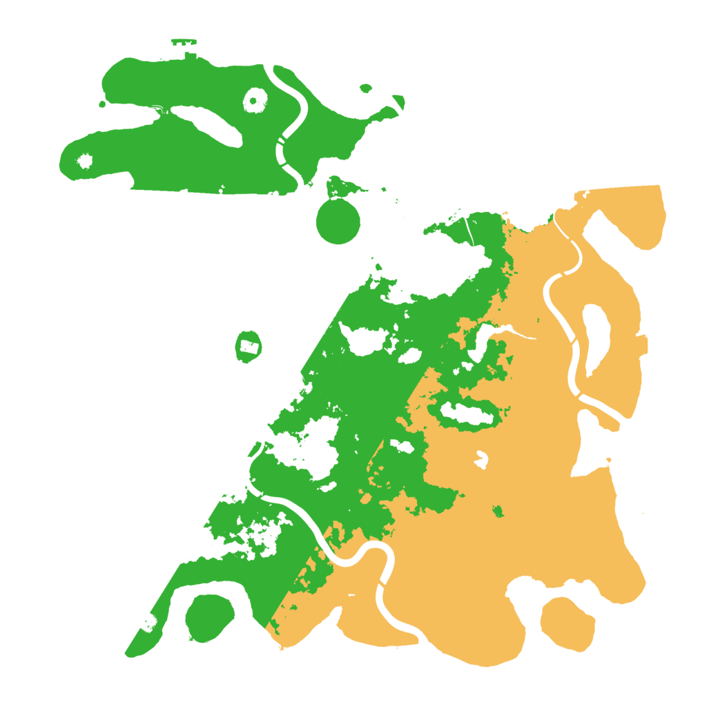 Biome Rust Map: Procedural Map, Size: 4250, Seed: 197353261