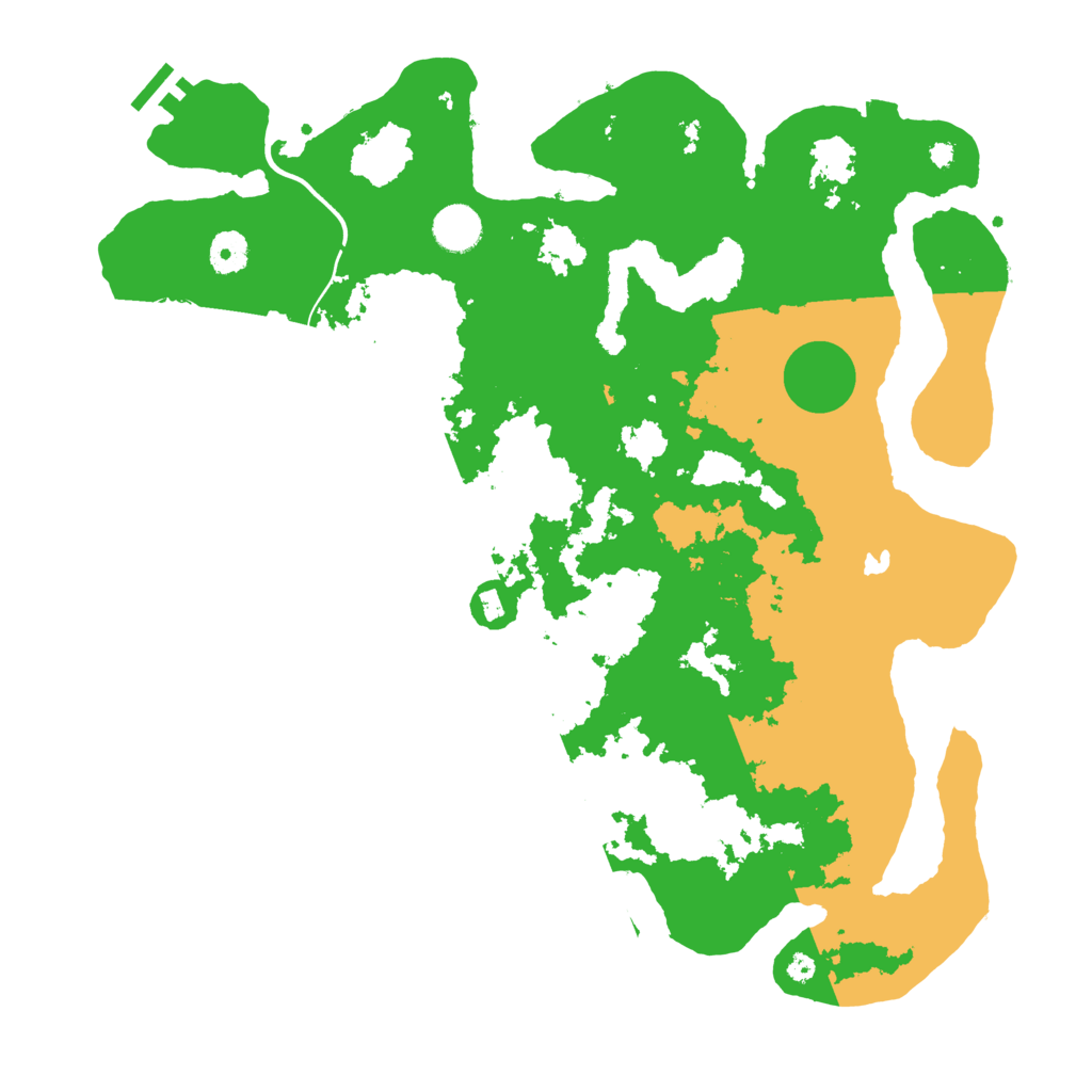 Biome Rust Map: Procedural Map, Size: 4000, Seed: 2906670