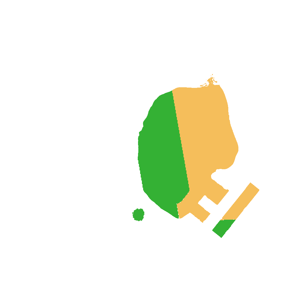 Biome Rust Map: Procedural Map, Size: 1000, Seed: 611197767