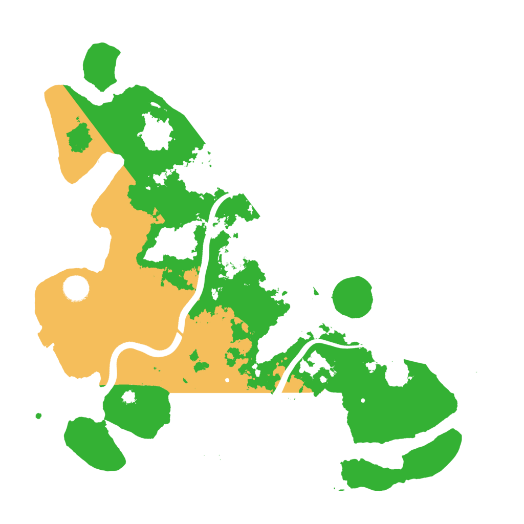 Biome Rust Map: Procedural Map, Size: 3550, Seed: 418842