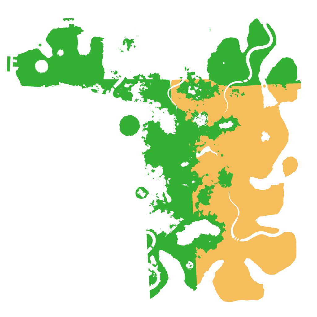 Biome Rust Map: Procedural Map, Size: 4300, Seed: 1793192032