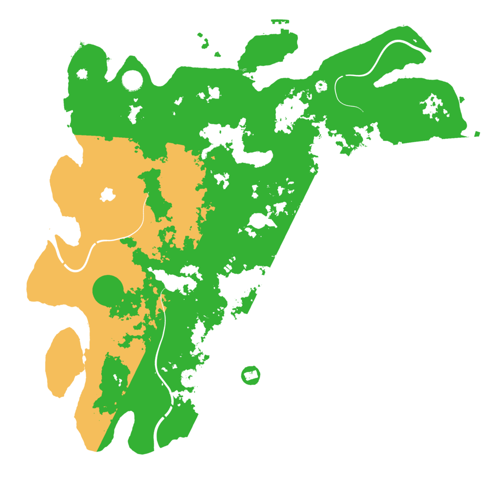 Biome Rust Map: Procedural Map, Size: 4250, Seed: 966