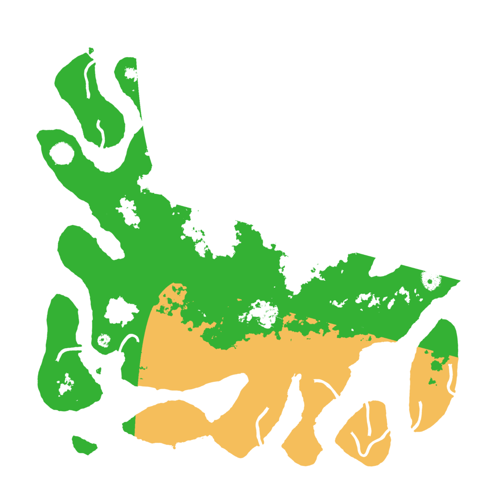 Biome Rust Map: Procedural Map, Size: 4000, Seed: 6196029