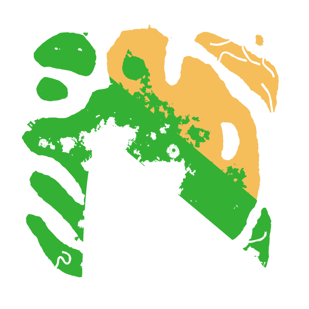 Biome Rust Map: Procedural Map, Size: 3550, Seed: 678899