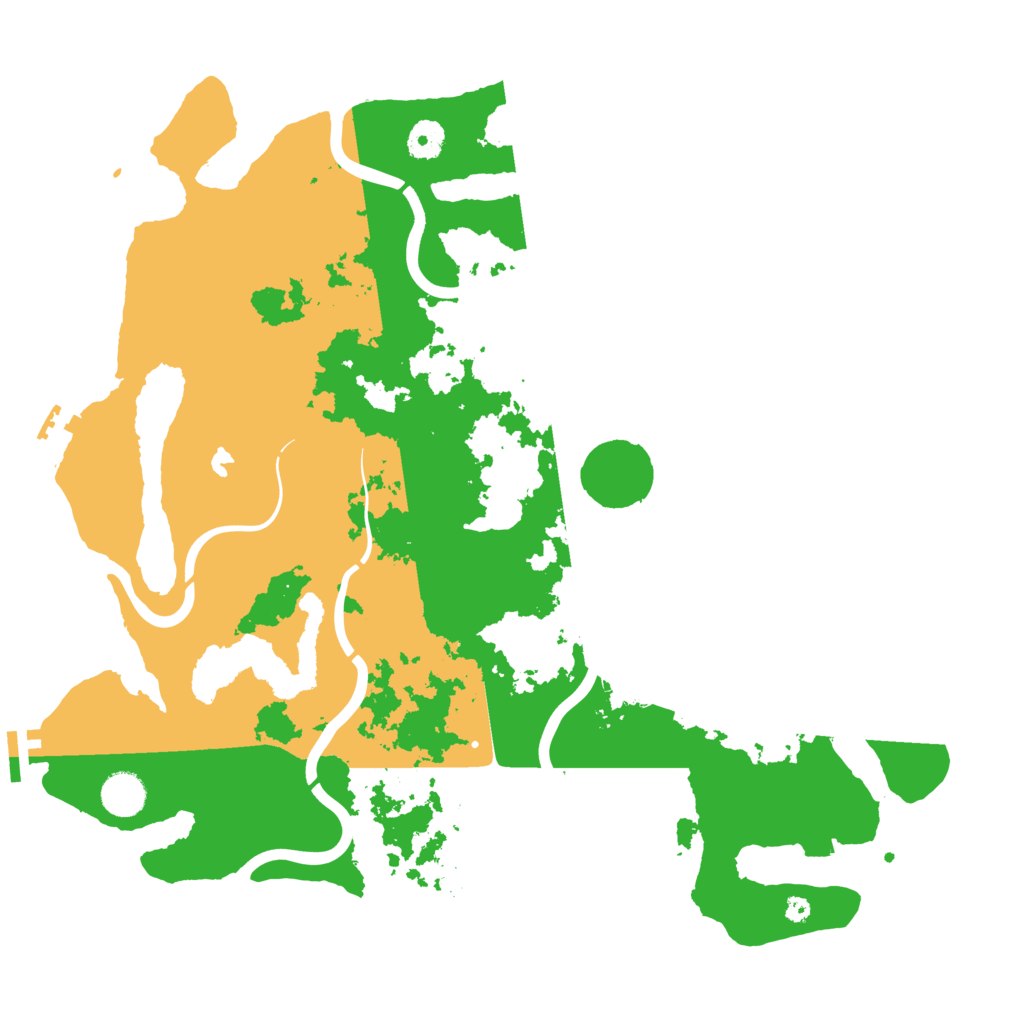 Biome Rust Map: Procedural Map, Size: 4050, Seed: 633284107