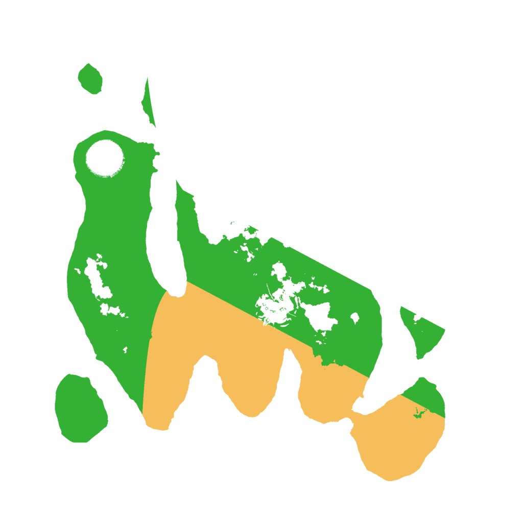 Biome Rust Map: Barren, Size: 2500, Seed: 6857