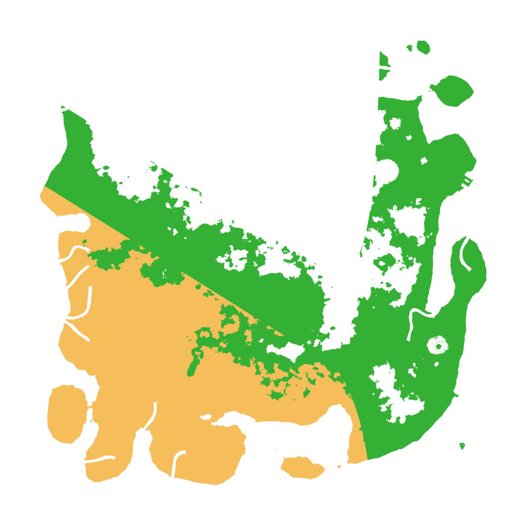 Biome Rust Map: Procedural Map, Size: 4000, Seed: 1005962211