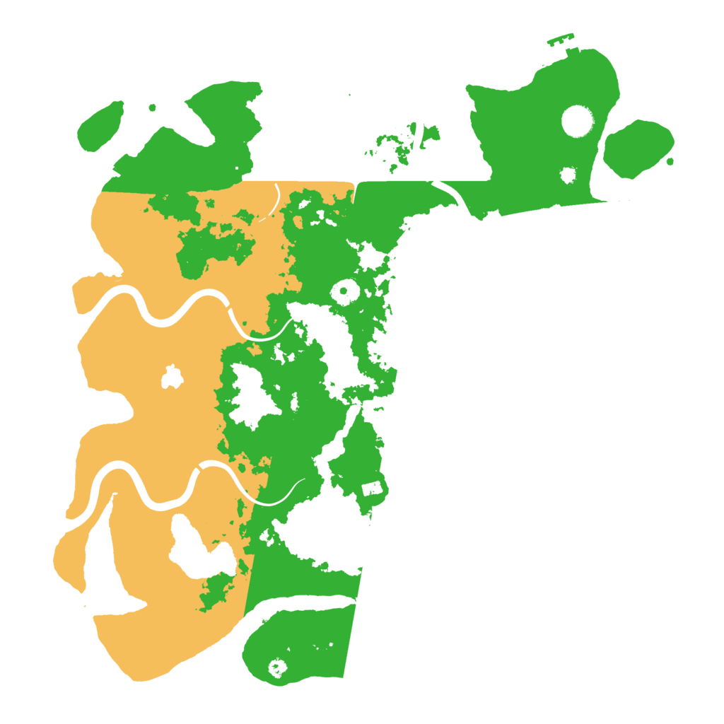 Biome Rust Map: Procedural Map, Size: 4000, Seed: 5522764