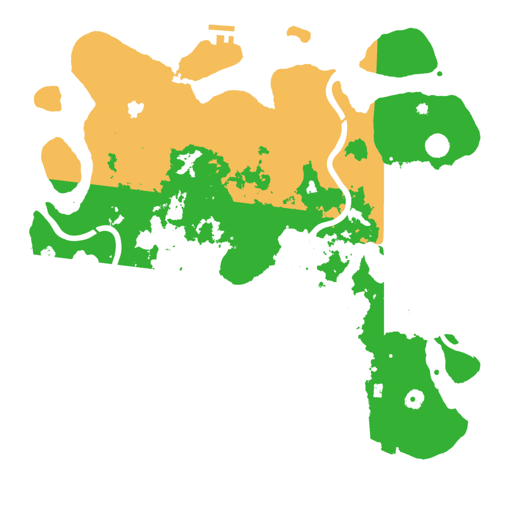 Biome Rust Map: Procedural Map, Size: 4000, Seed: 388613