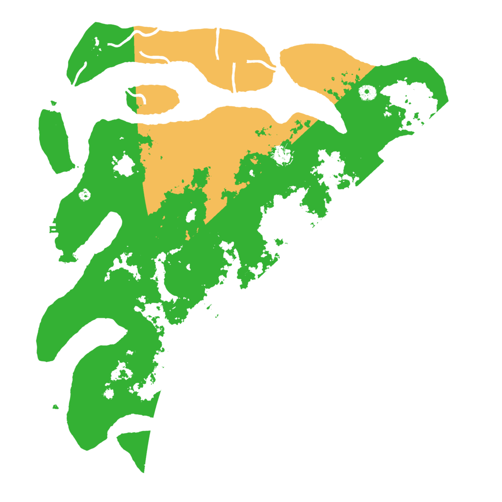 Biome Rust Map: Procedural Map, Size: 4500, Seed: 5186067
