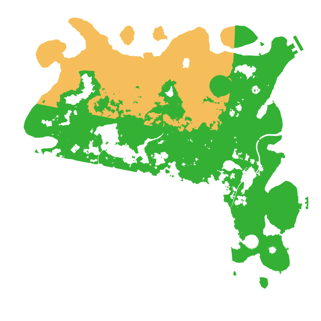 Biome Rust Map: Procedural Map, Size: 4000, Seed: 4769272