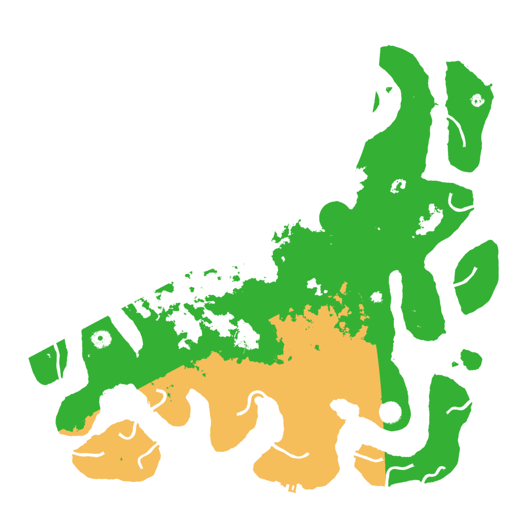 Biome Rust Map: Procedural Map, Size: 4250, Seed: 548307912
