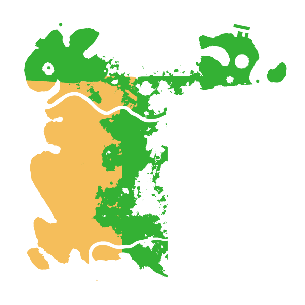 Biome Rust Map: Procedural Map, Size: 3800, Seed: 1121726203