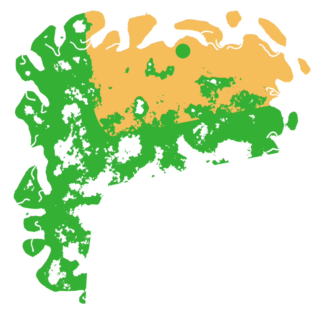 Biome Rust Map: Procedural Map, Size: 5750, Seed: 843628474