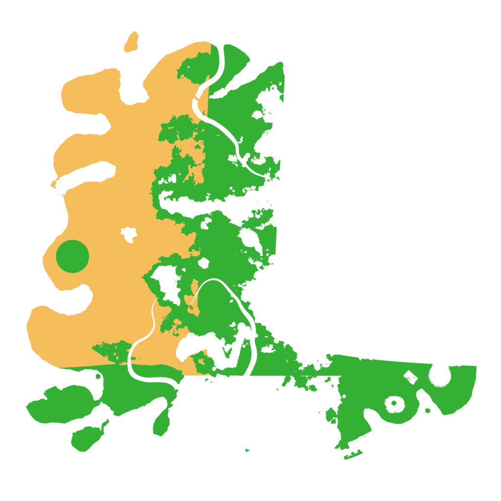 Biome Rust Map: Procedural Map, Size: 4000, Seed: 4054436