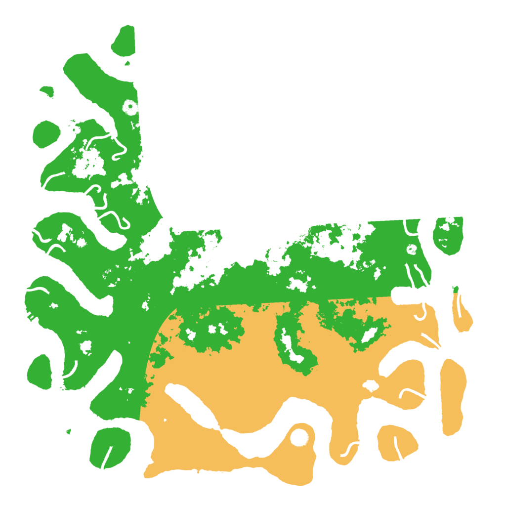 Biome Rust Map: Procedural Map, Size: 5000, Seed: 4801