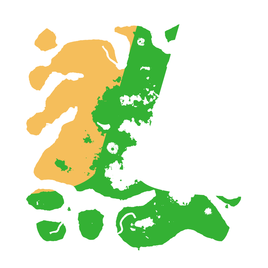 Biome Rust Map: Procedural Map, Size: 3550, Seed: 187427