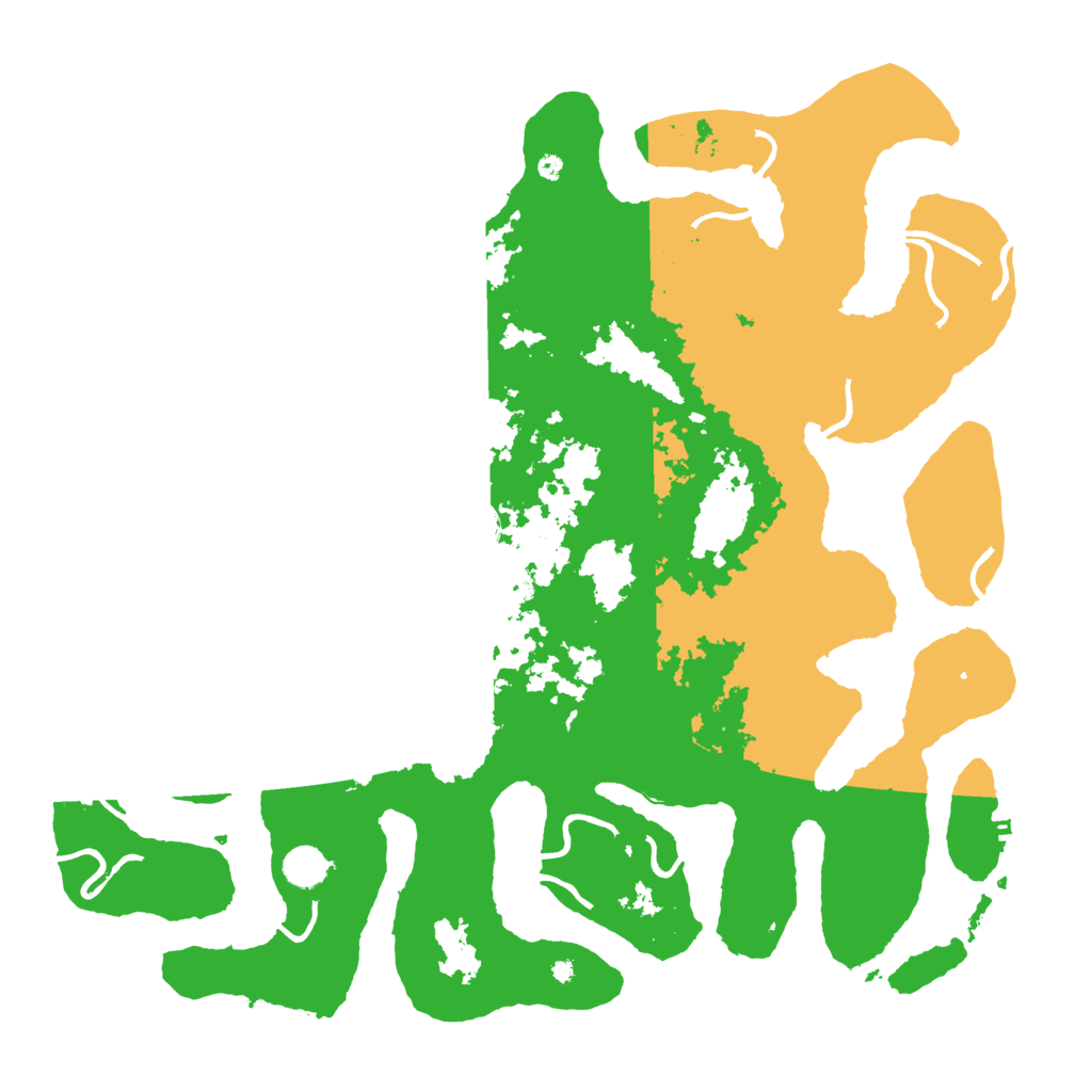 Biome Rust Map: Procedural Map, Size: 4500, Seed: 1159552