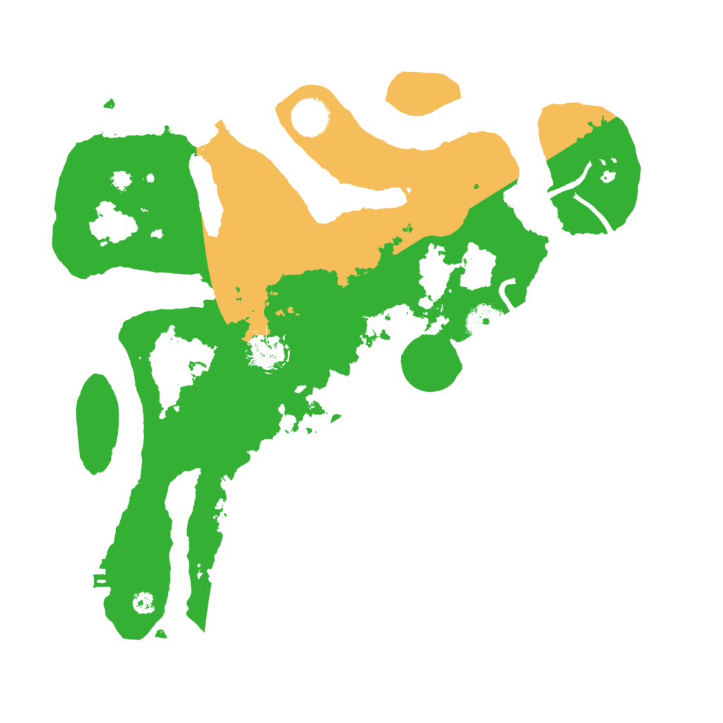 Biome Rust Map: Procedural Map, Size: 3350, Seed: 39774188