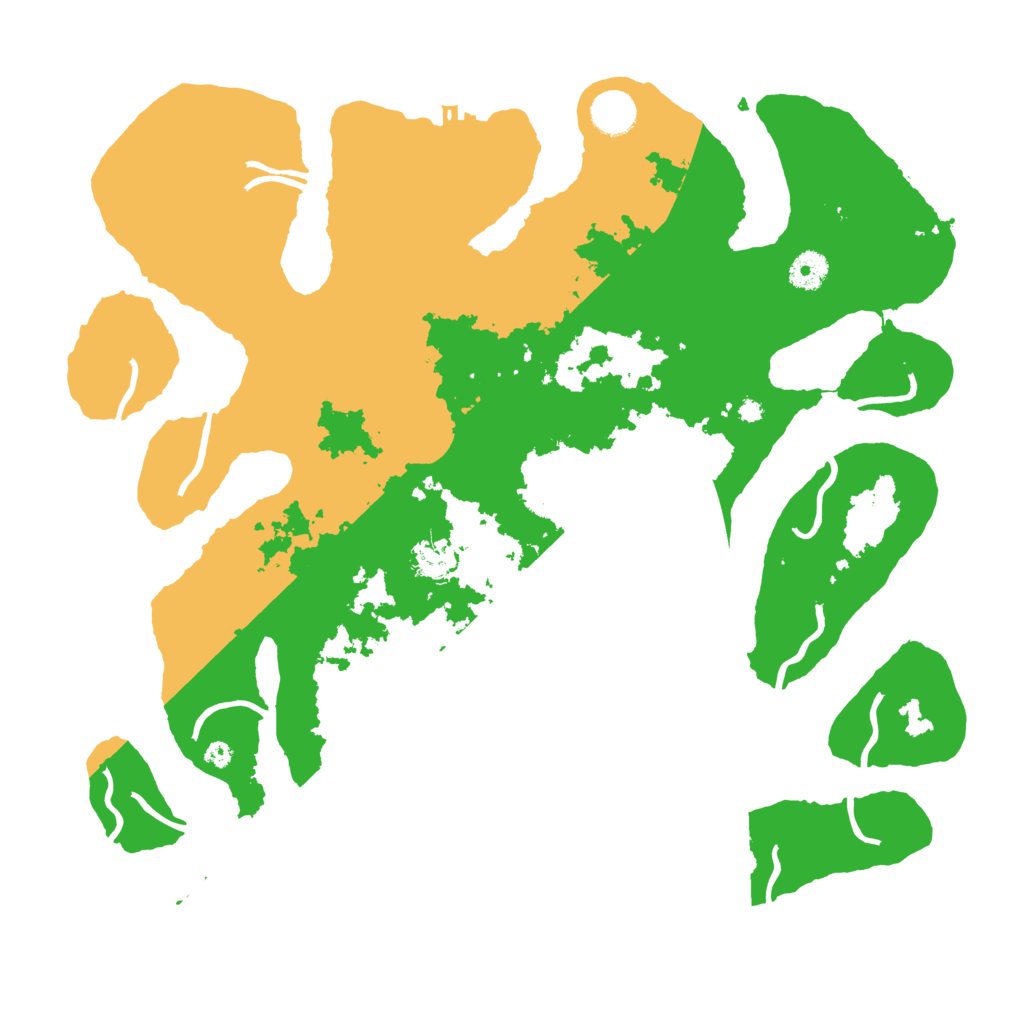 Biome Rust Map: Procedural Map, Size: 4000, Seed: 4759939