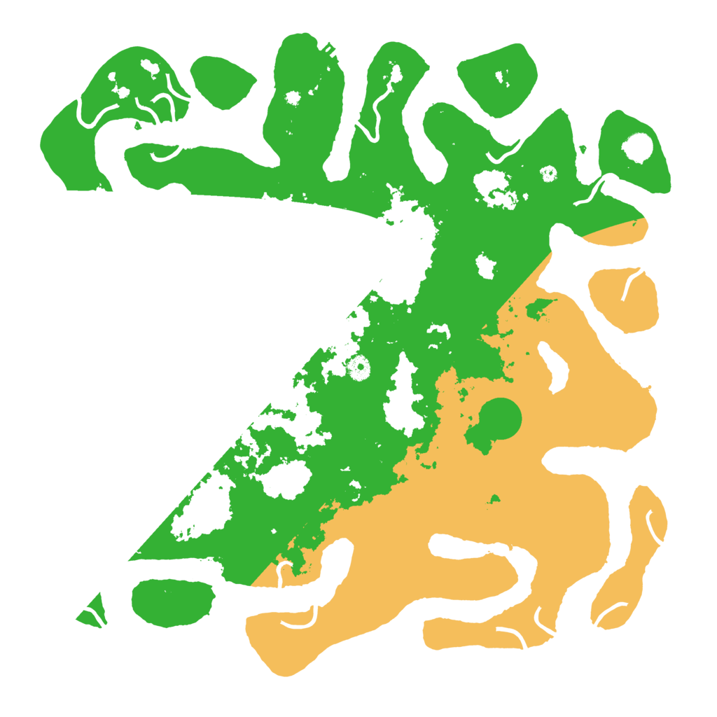 Biome Rust Map: Procedural Map, Size: 4500, Seed: 3934749