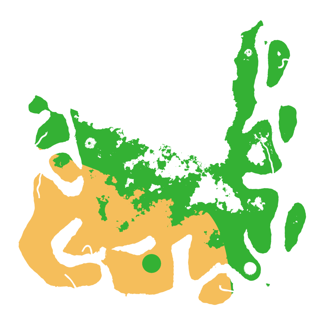 Biome Rust Map: Procedural Map, Size: 4500, Seed: 6295073