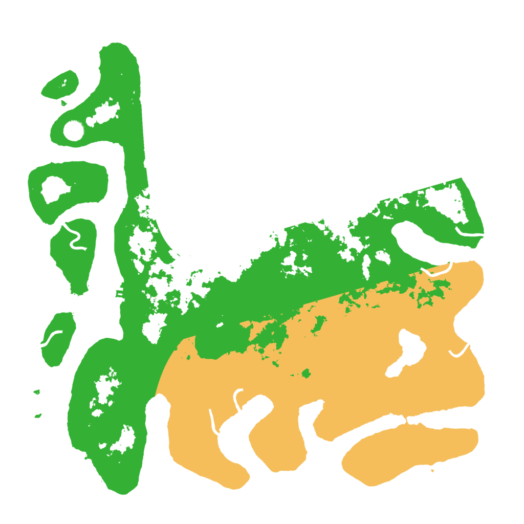 Biome Rust Map: Procedural Map, Size: 4500, Seed: 1485907