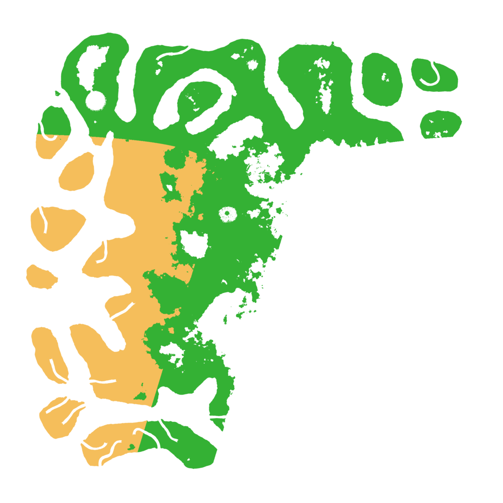 Biome Rust Map: Procedural Map, Size: 4500, Seed: 87635