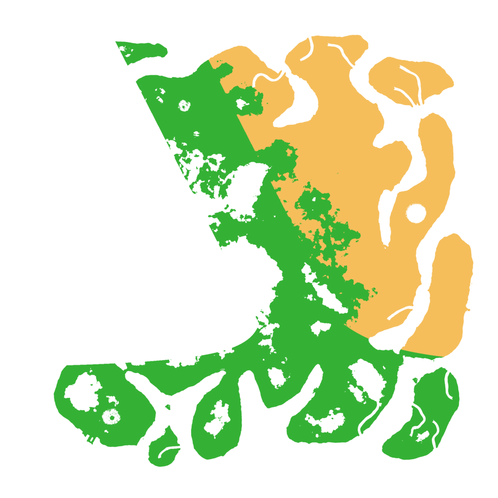 Biome Rust Map: Procedural Map, Size: 4500, Seed: 3399926