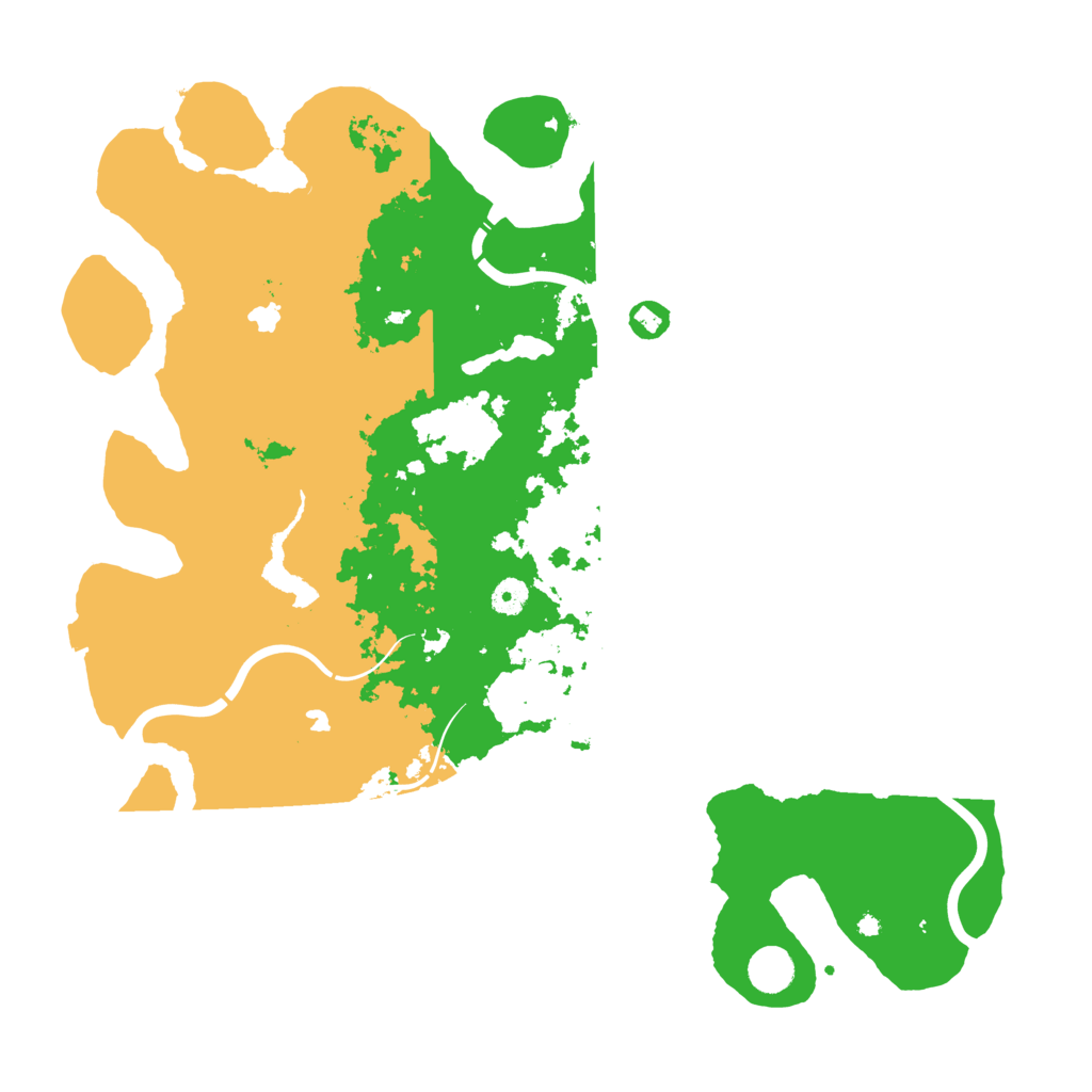 Biome Rust Map: Procedural Map, Size: 4500, Seed: 3641313