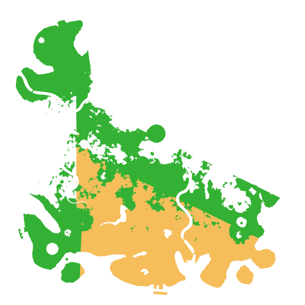 Biome Rust Map: Procedural Map, Size: 4500, Seed: 5879120