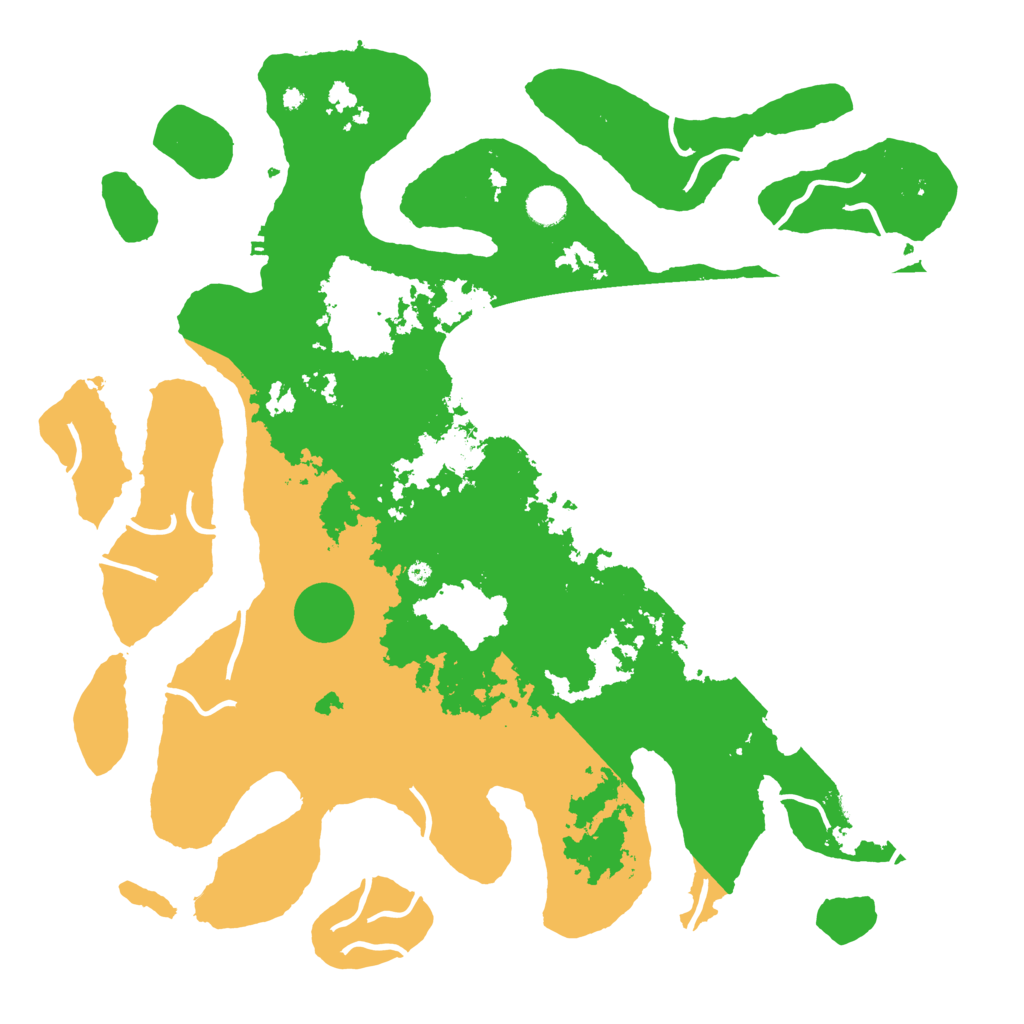 Biome Rust Map: Procedural Map, Size: 4500, Seed: 3589381