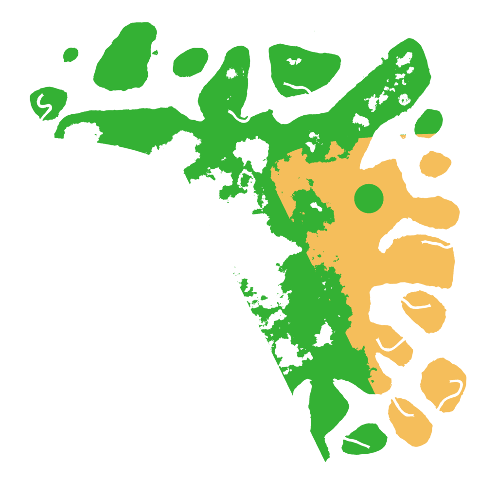 Biome Rust Map: Procedural Map, Size: 4500, Seed: 513978