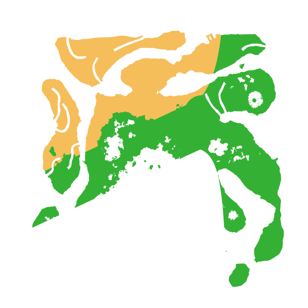 Biome Rust Map: Procedural Map, Size: 3000, Seed: 6391337