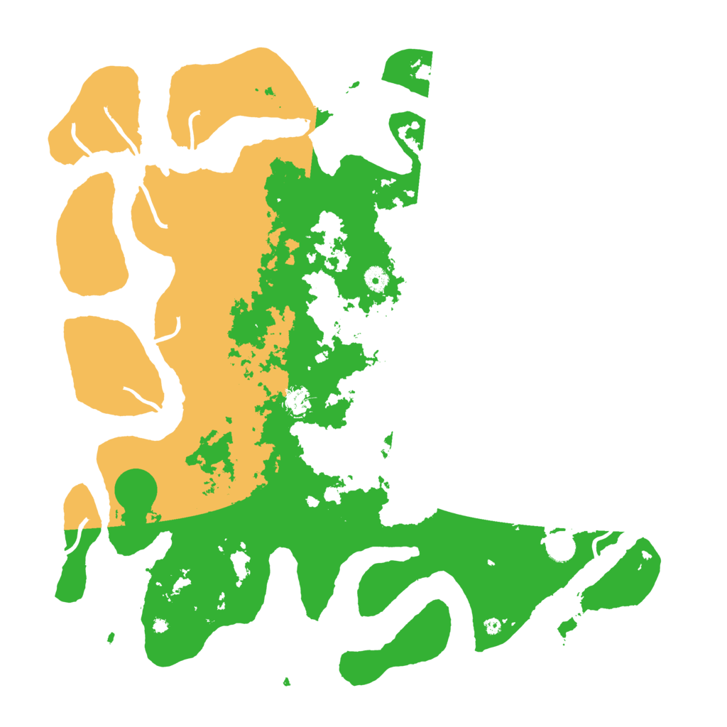 Biome Rust Map: Procedural Map, Size: 4500, Seed: 2207385