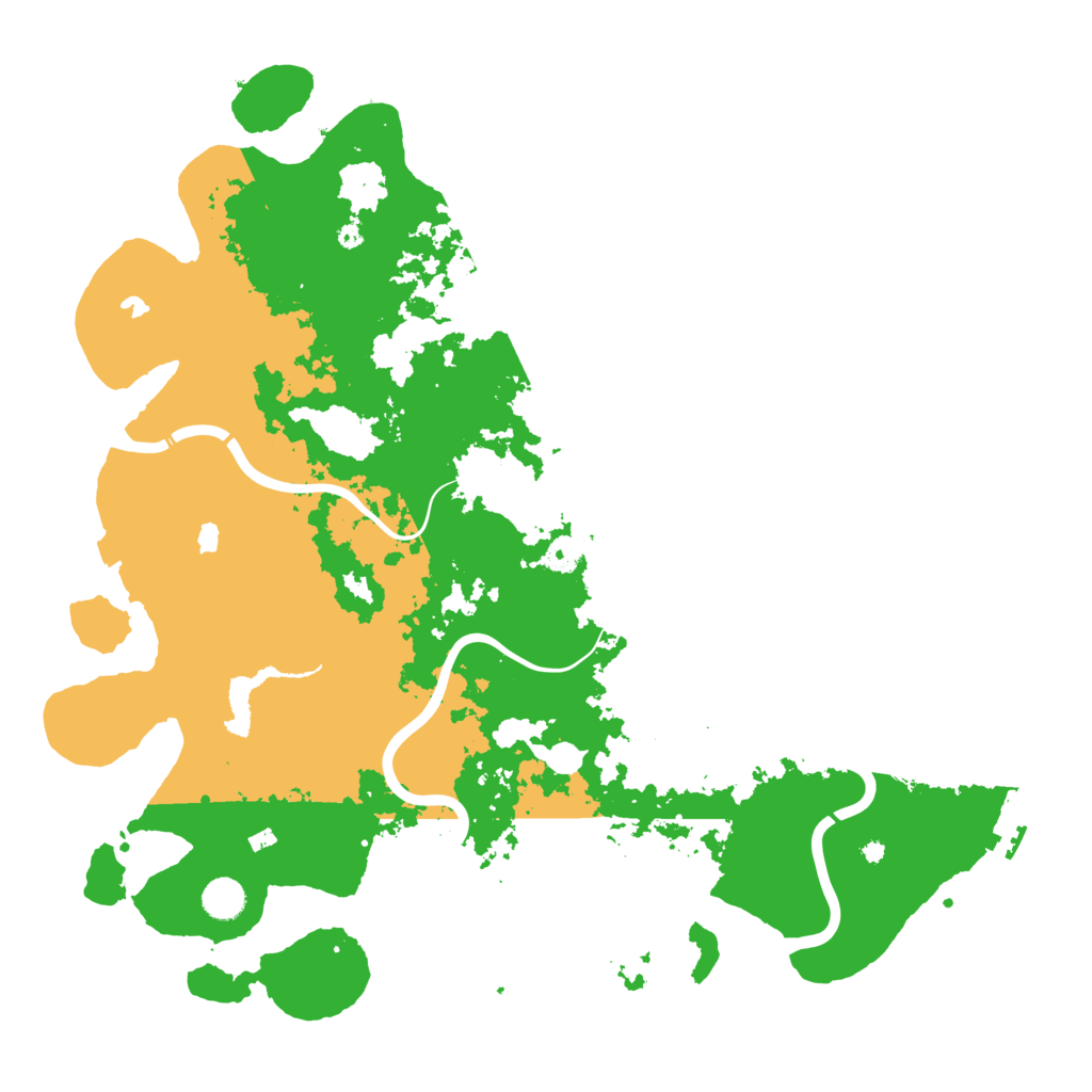Biome Rust Map: Procedural Map, Size: 4500, Seed: 1884132