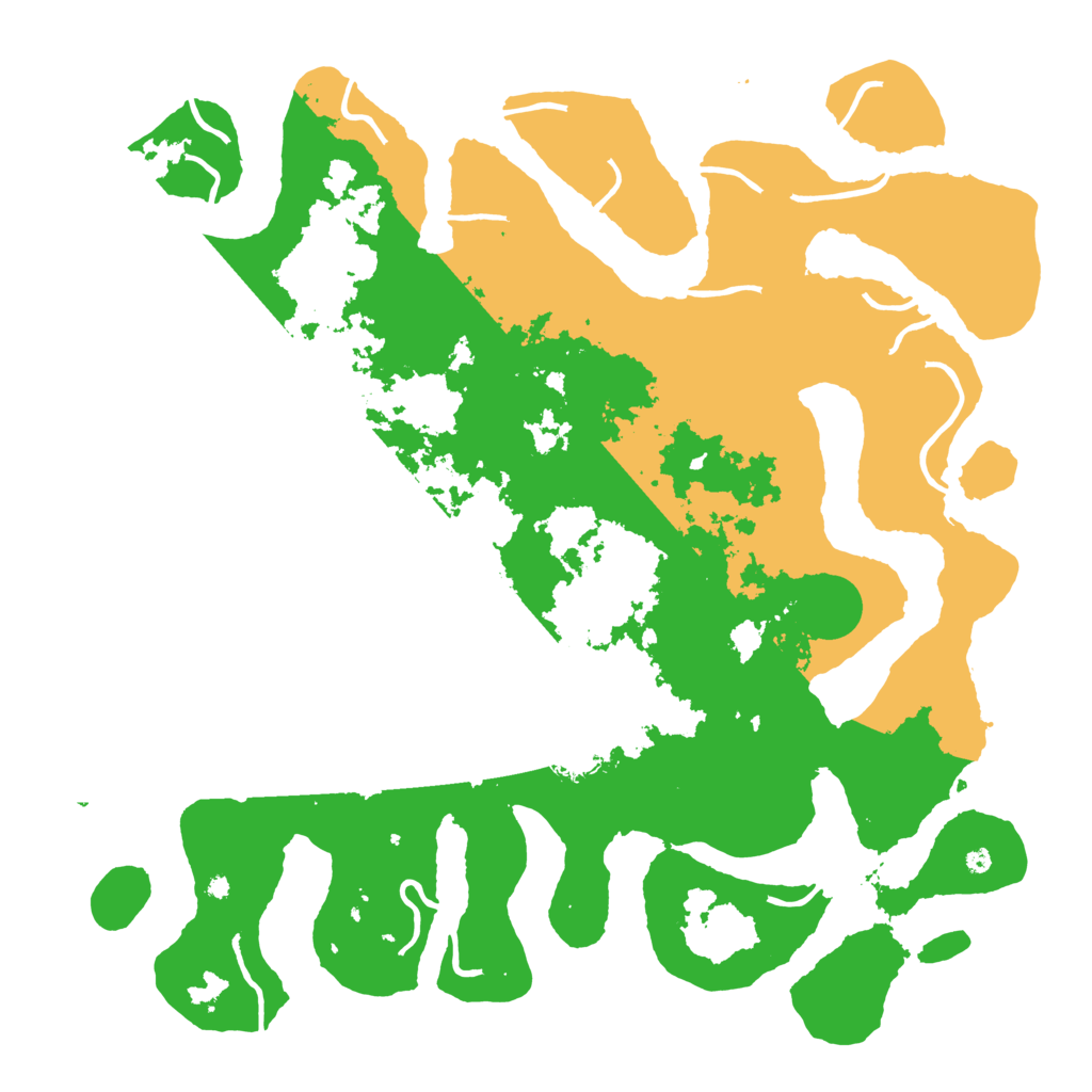 Biome Rust Map: Procedural Map, Size: 4500, Seed: 2284756