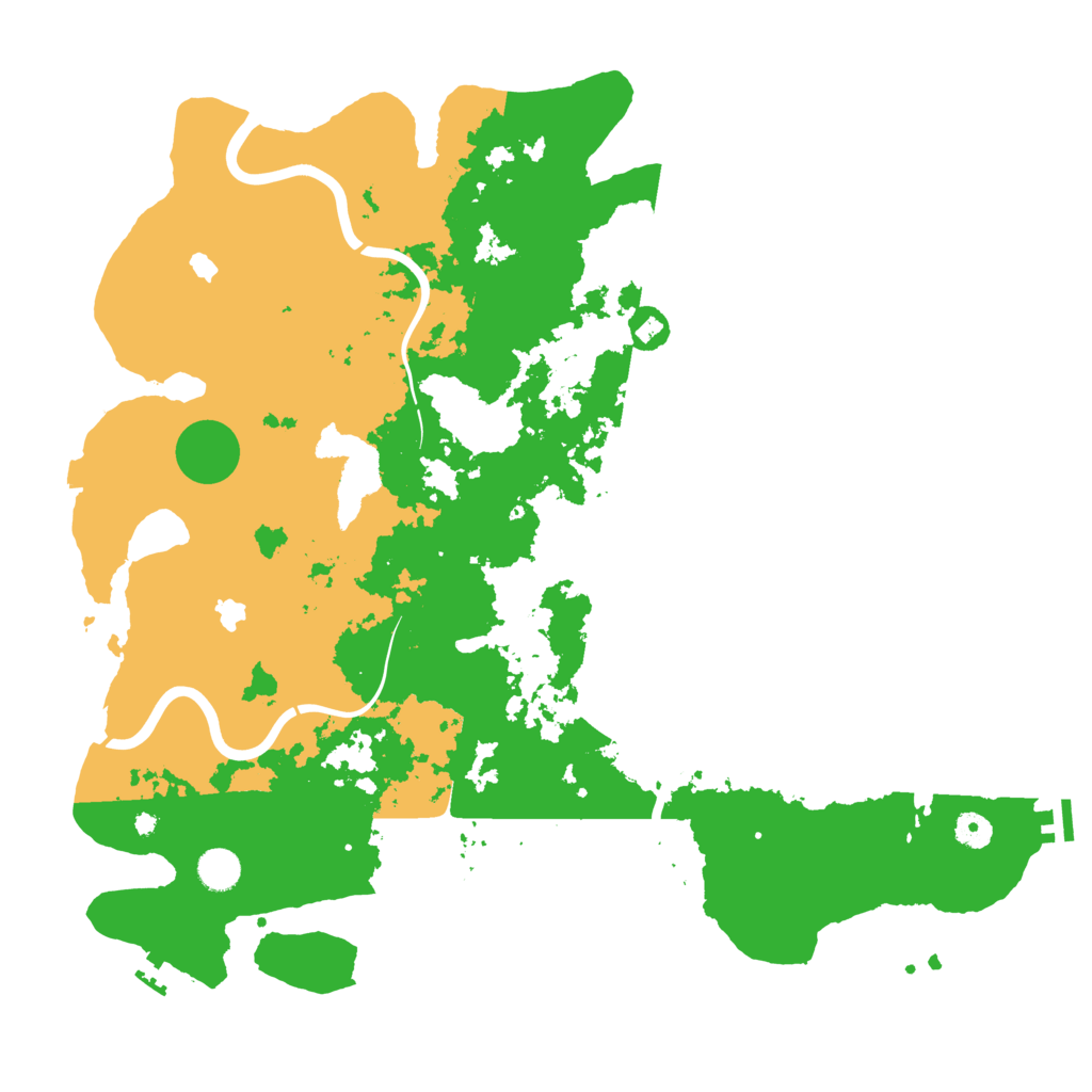 Biome Rust Map: Procedural Map, Size: 4500, Seed: 2647991