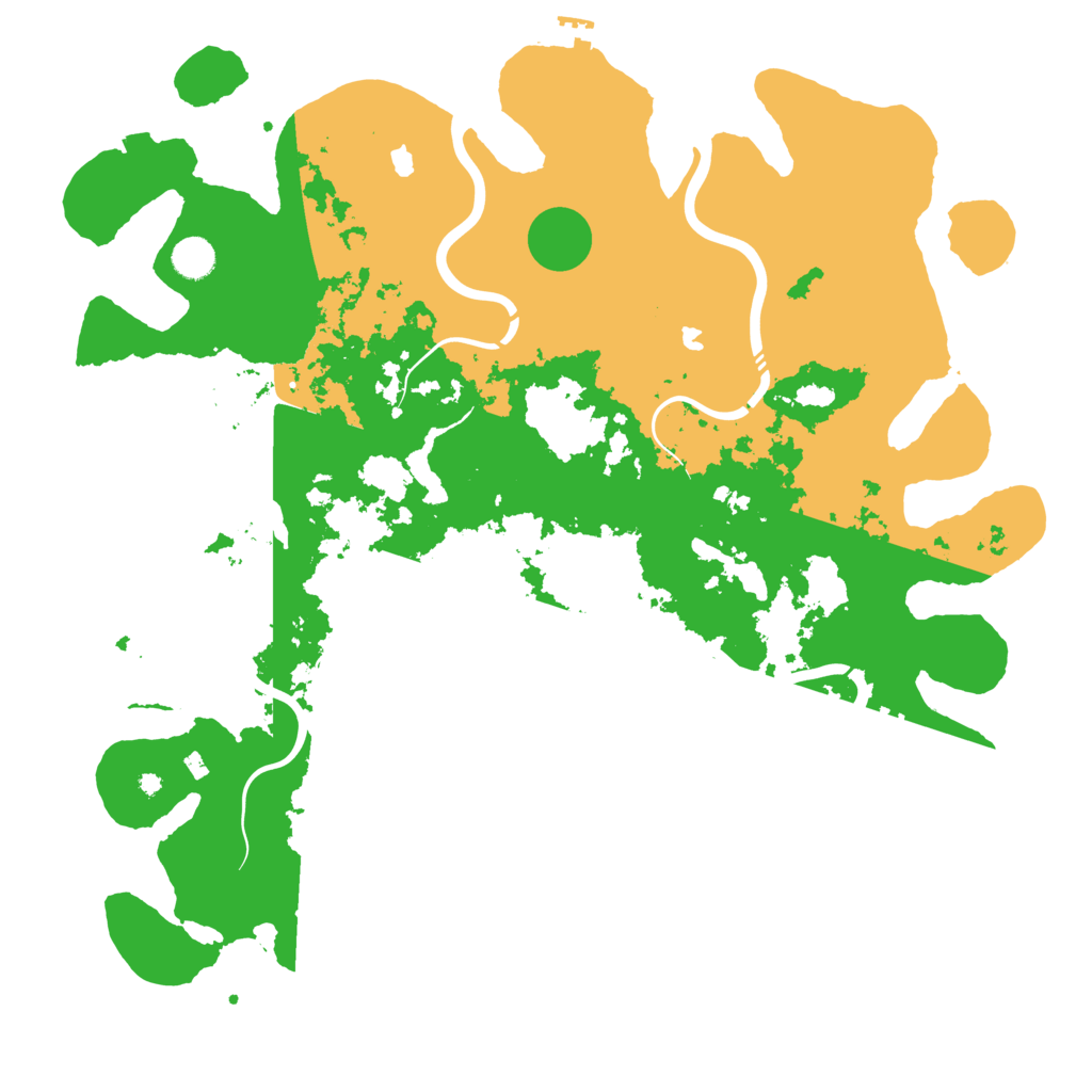 Biome Rust Map: Procedural Map, Size: 4500, Seed: 6401308