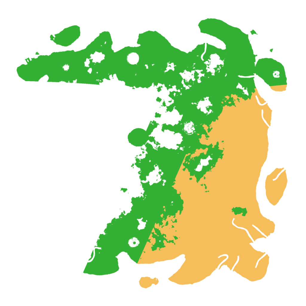 Biome Rust Map: Procedural Map, Size: 4500, Seed: 3351122