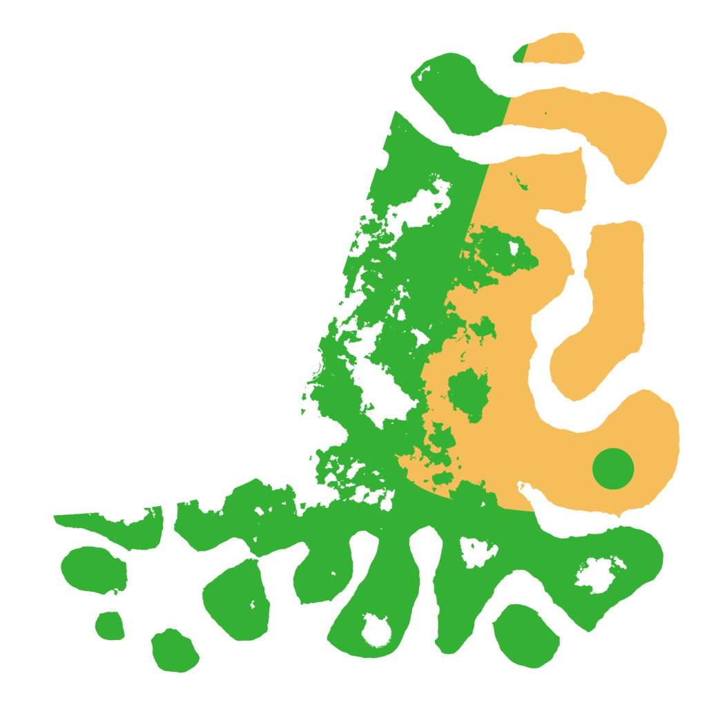 Biome Rust Map: Barren, Size: 4500, Seed: 2076965