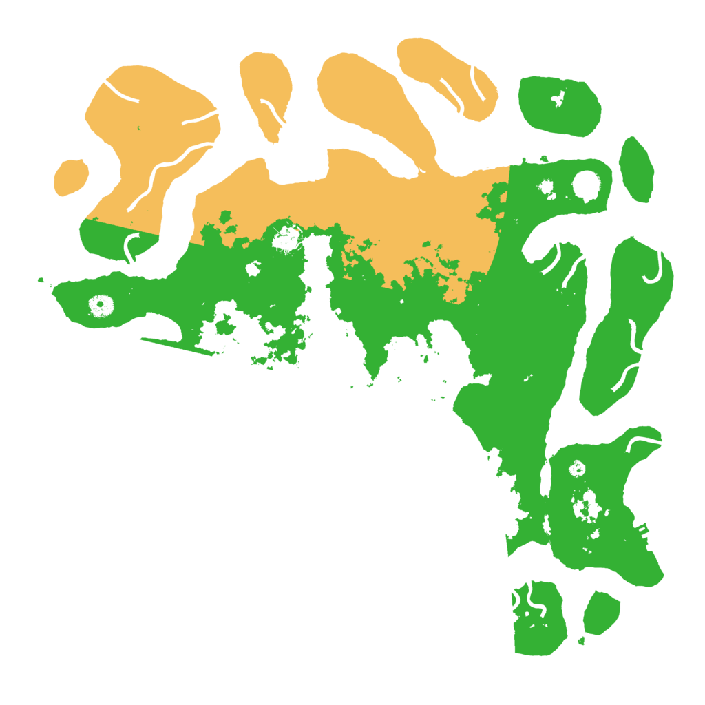 Biome Rust Map: Procedural Map, Size: 4500, Seed: 5927839