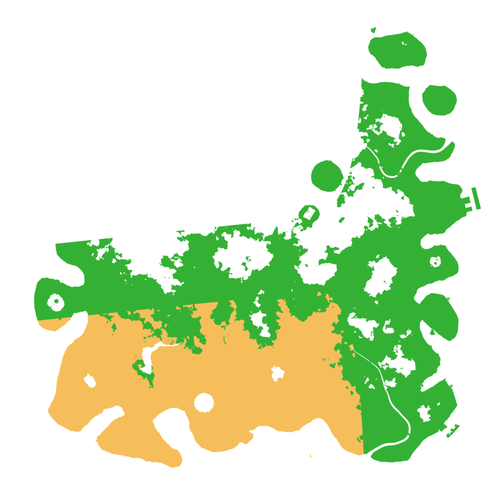 Biome Rust Map: Procedural Map, Size: 4500, Seed: 4076019