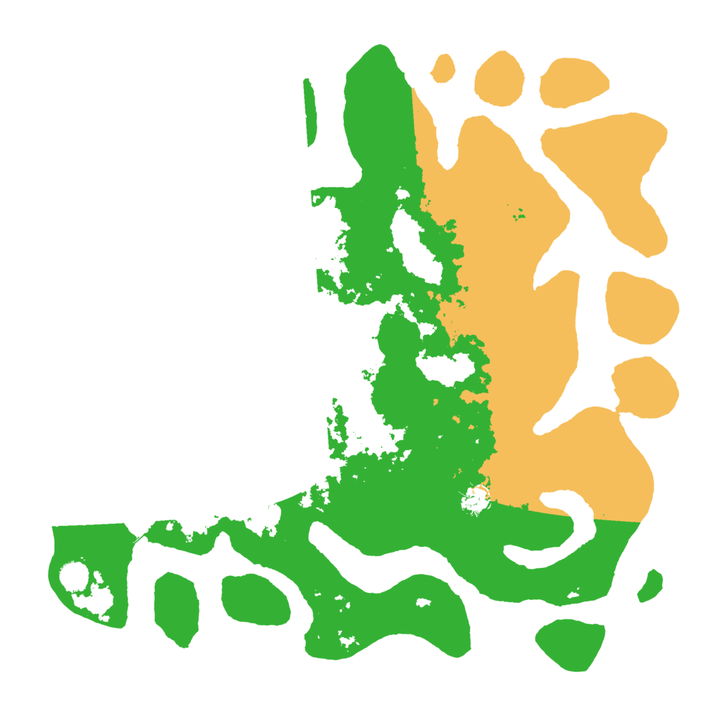 Biome Rust Map: Barren, Size: 4500, Seed: 2536572