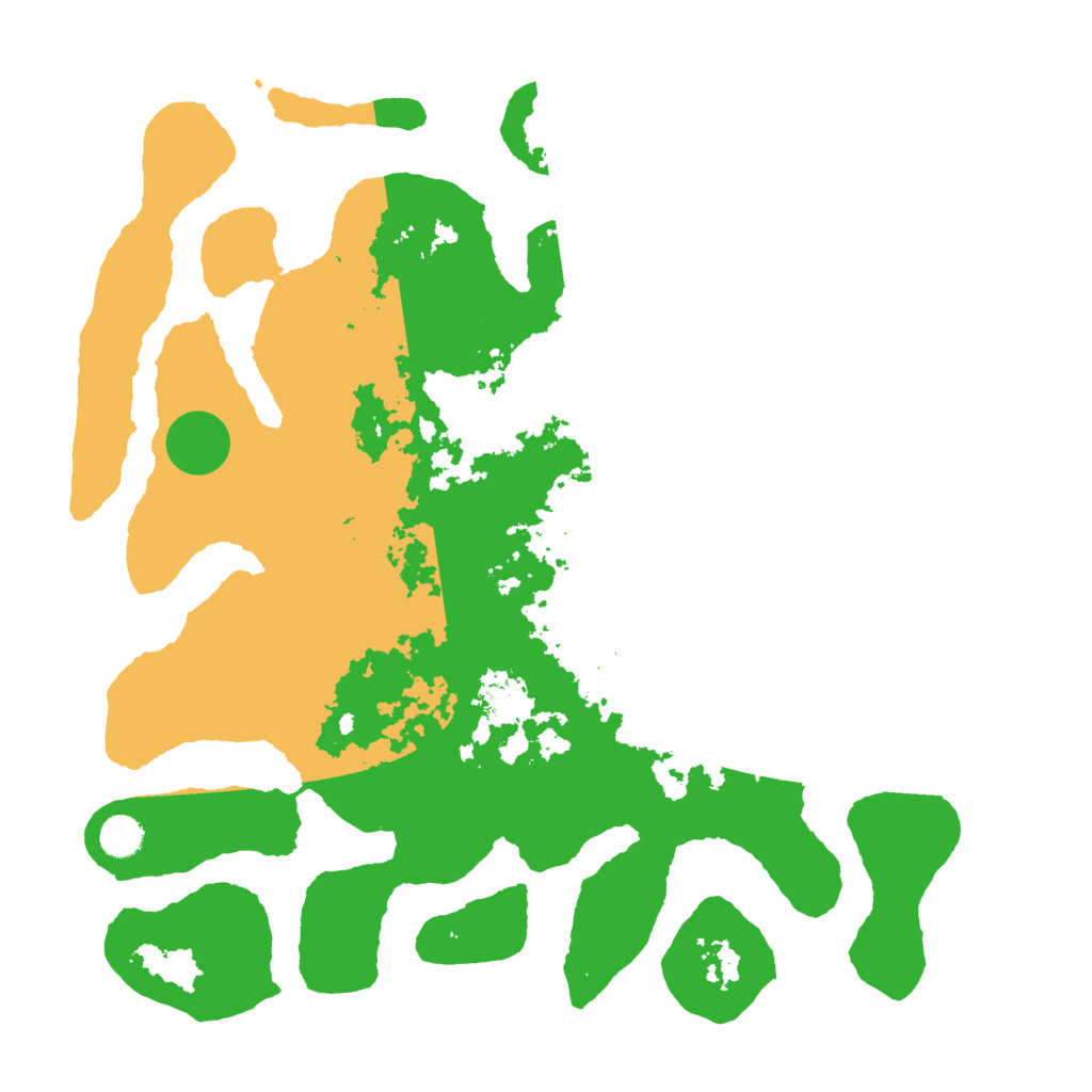 Biome Rust Map: Barren, Size: 4500, Seed: 3491291