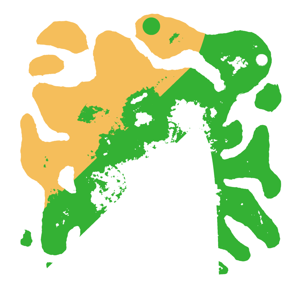 Biome Rust Map: Barren, Size: 4500, Seed: 3230305