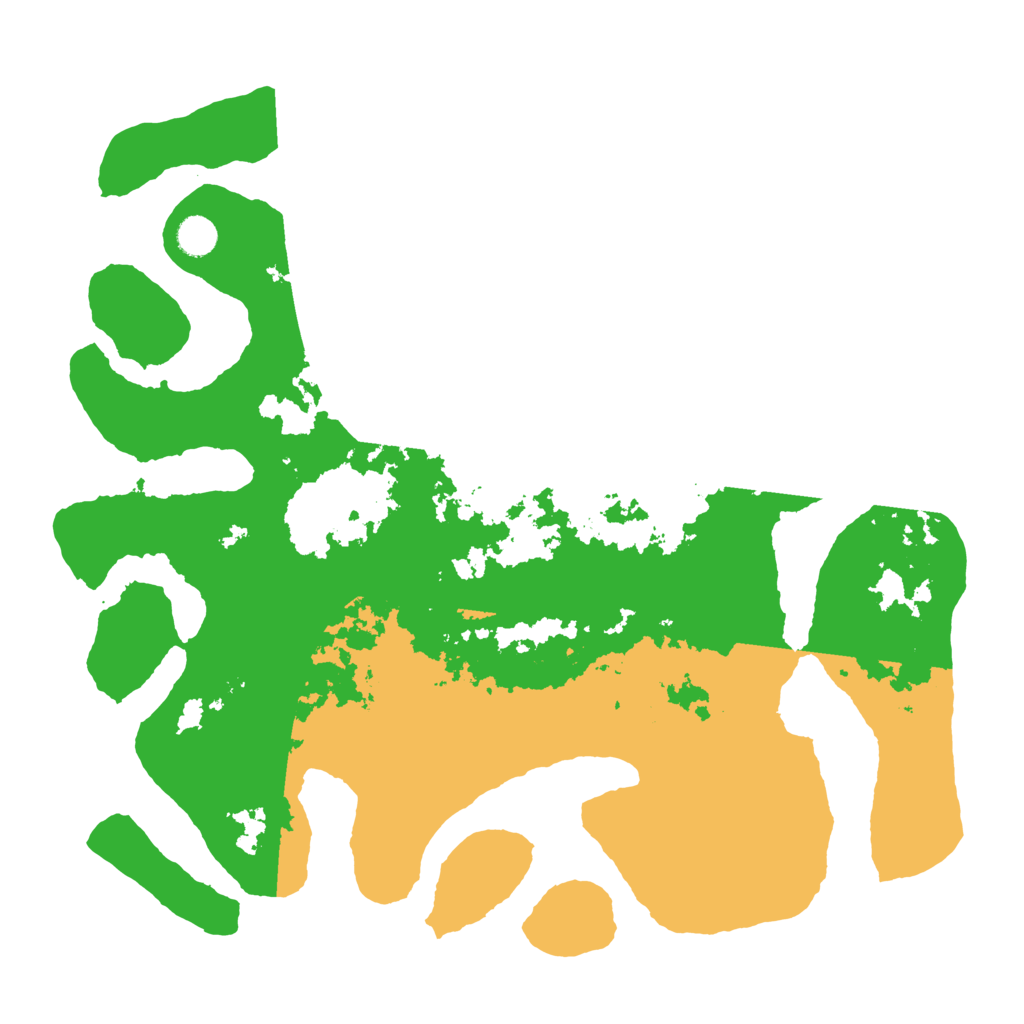 Biome Rust Map: Barren, Size: 4500, Seed: 3046931