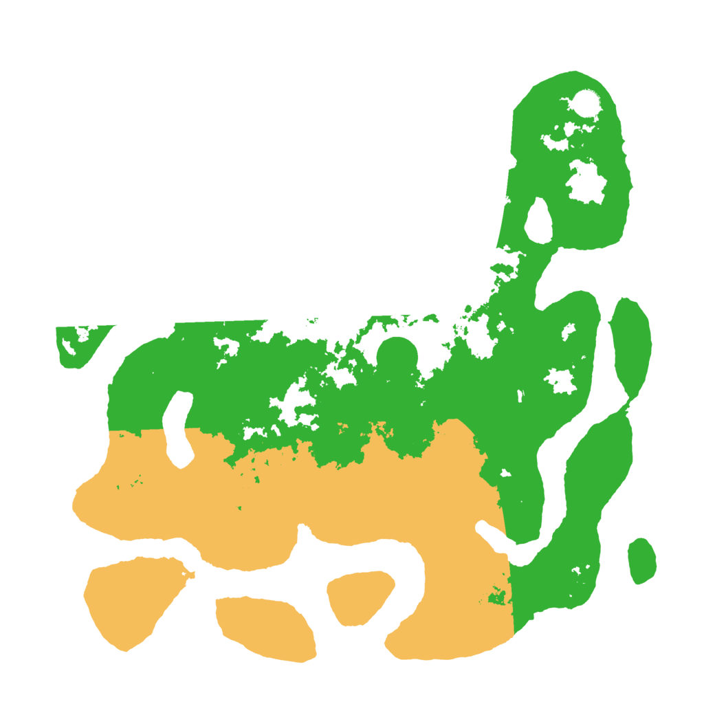 Biome Rust Map: Barren, Size: 4500, Seed: 5431584