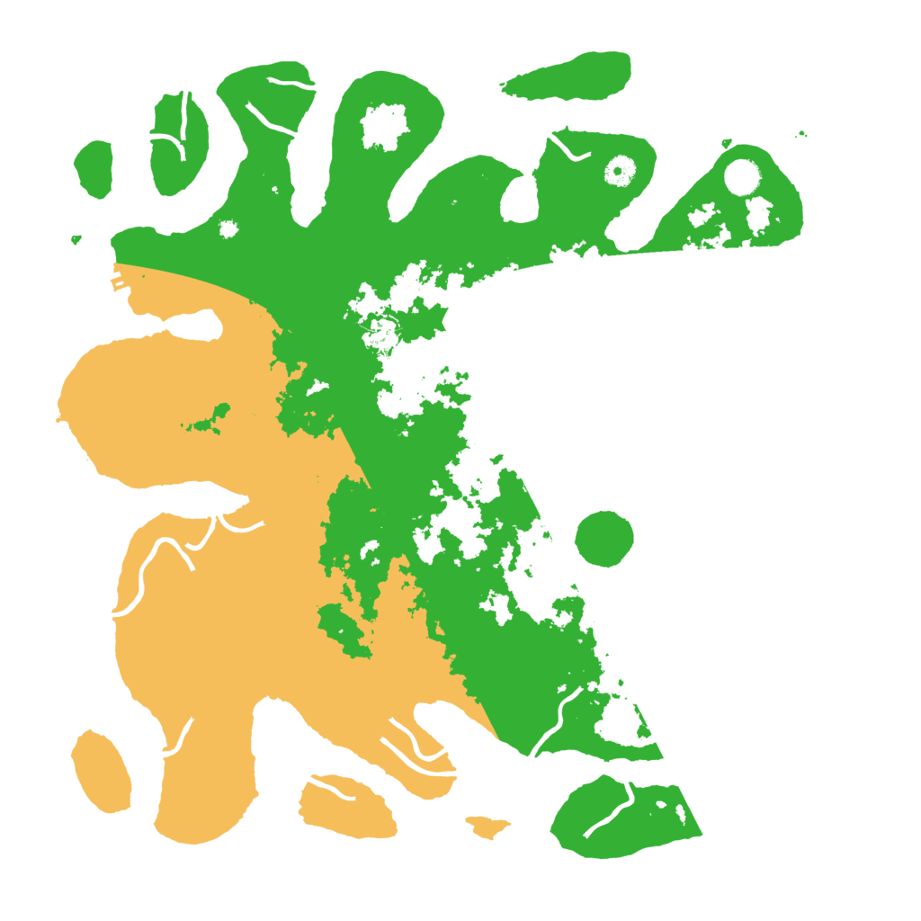 Biome Rust Map: Procedural Map, Size: 4500, Seed: 6201963