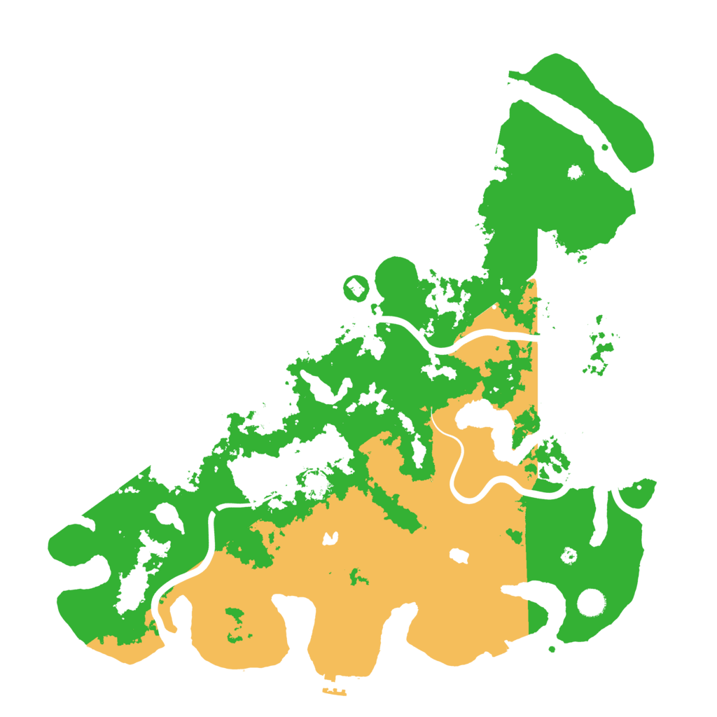 Biome Rust Map: Procedural Map, Size: 4500, Seed: 211889